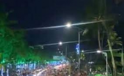 Evento com trio elétrico na Orla de Maceió registra aglomeração e recebe críticas